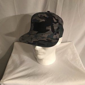 Coach Camo Flat Bill Adjustable Backing Activewear Athletic Cut Hat #108